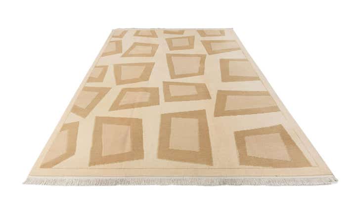 6' 8 x 9' 11 Hand Knotted Darya Wool Rug