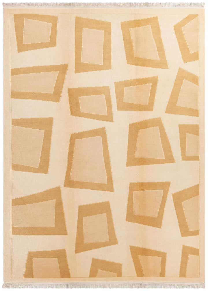 6' 8 x 9' 11 Hand Knotted Darya Wool Rug