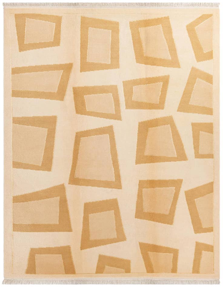 Detail image of 6' 8 x 9' 11 Hand Knotted Darya Wool Rug