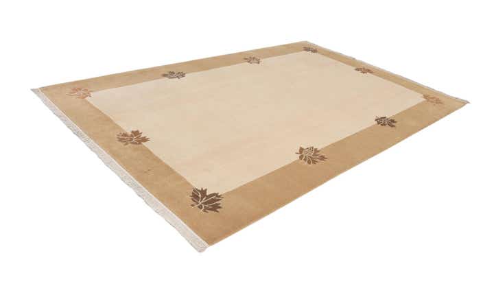 6' 6 x 10' Hand Knotted Darya Wool Rug