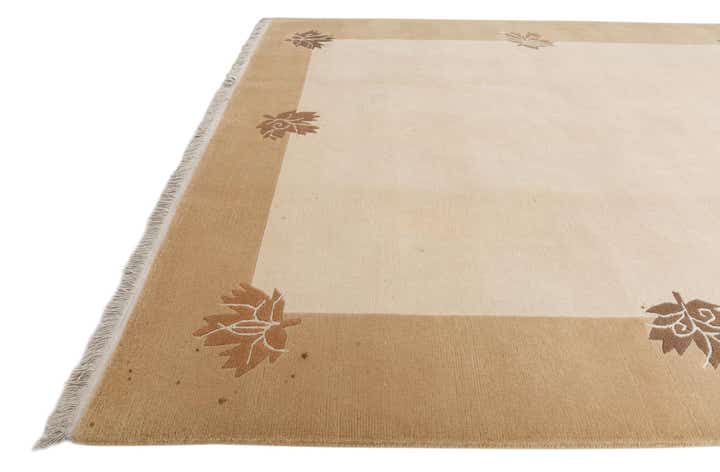 6' 6 x 10' Hand Knotted Darya Wool Rug