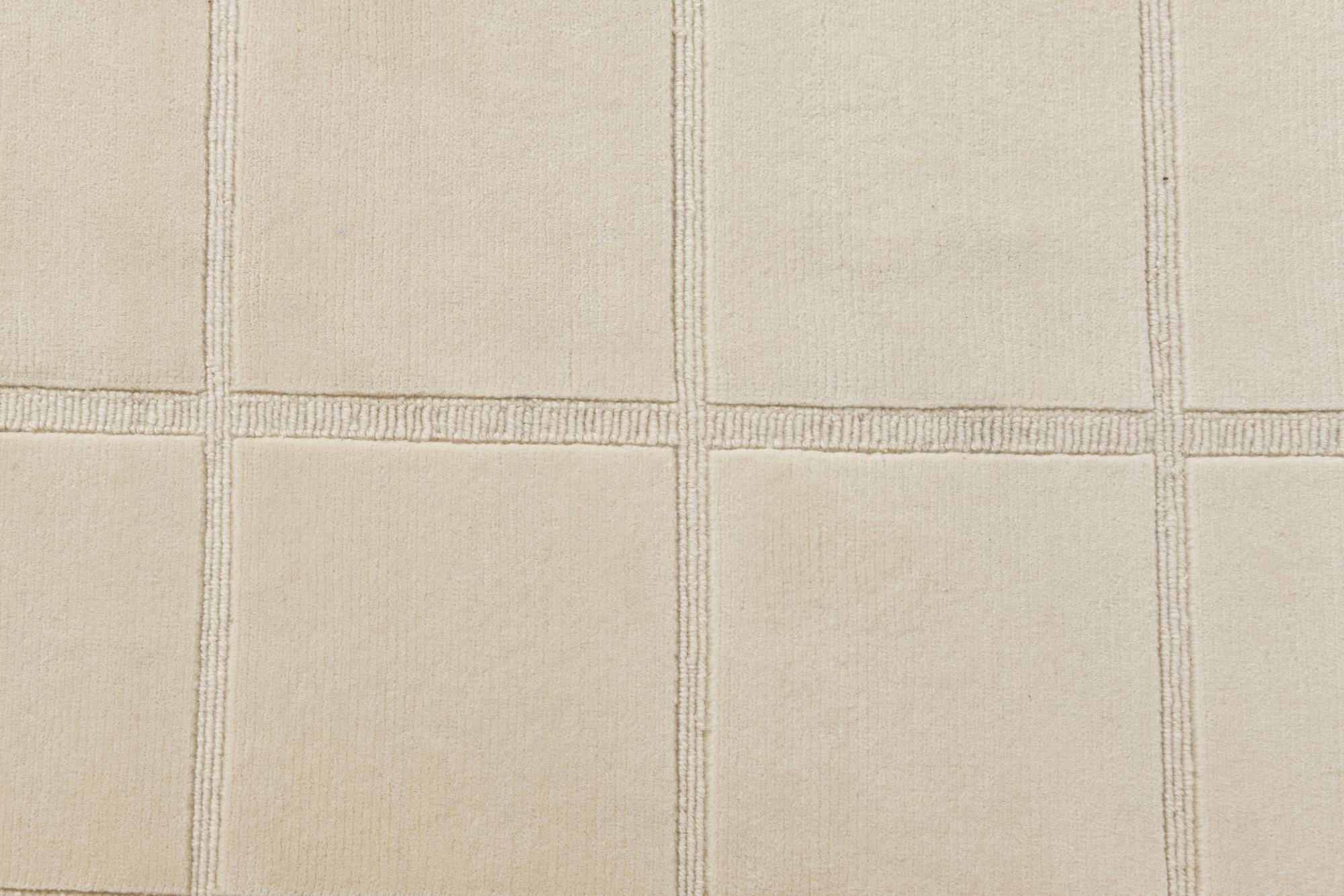6' 7 x 9' 7 Hand Knotted Darya Wool Rug