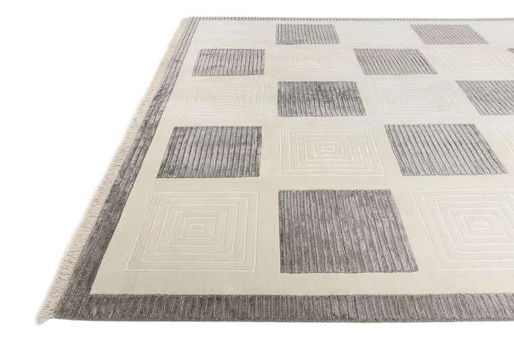 6' 6 x 9' 7 Hand Knotted Darya Wool Rug