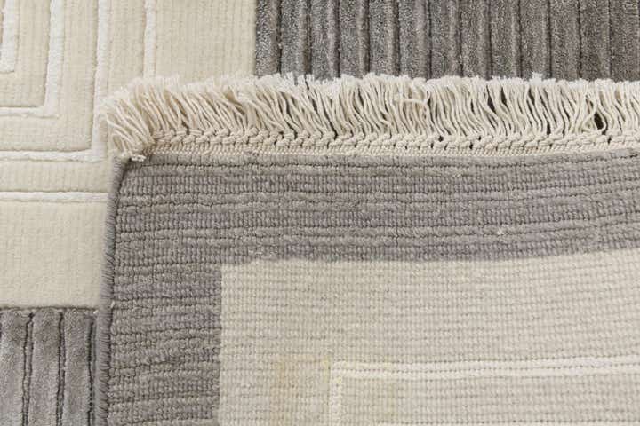 6' 6 x 9' 7 Hand Knotted Darya Wool Rug