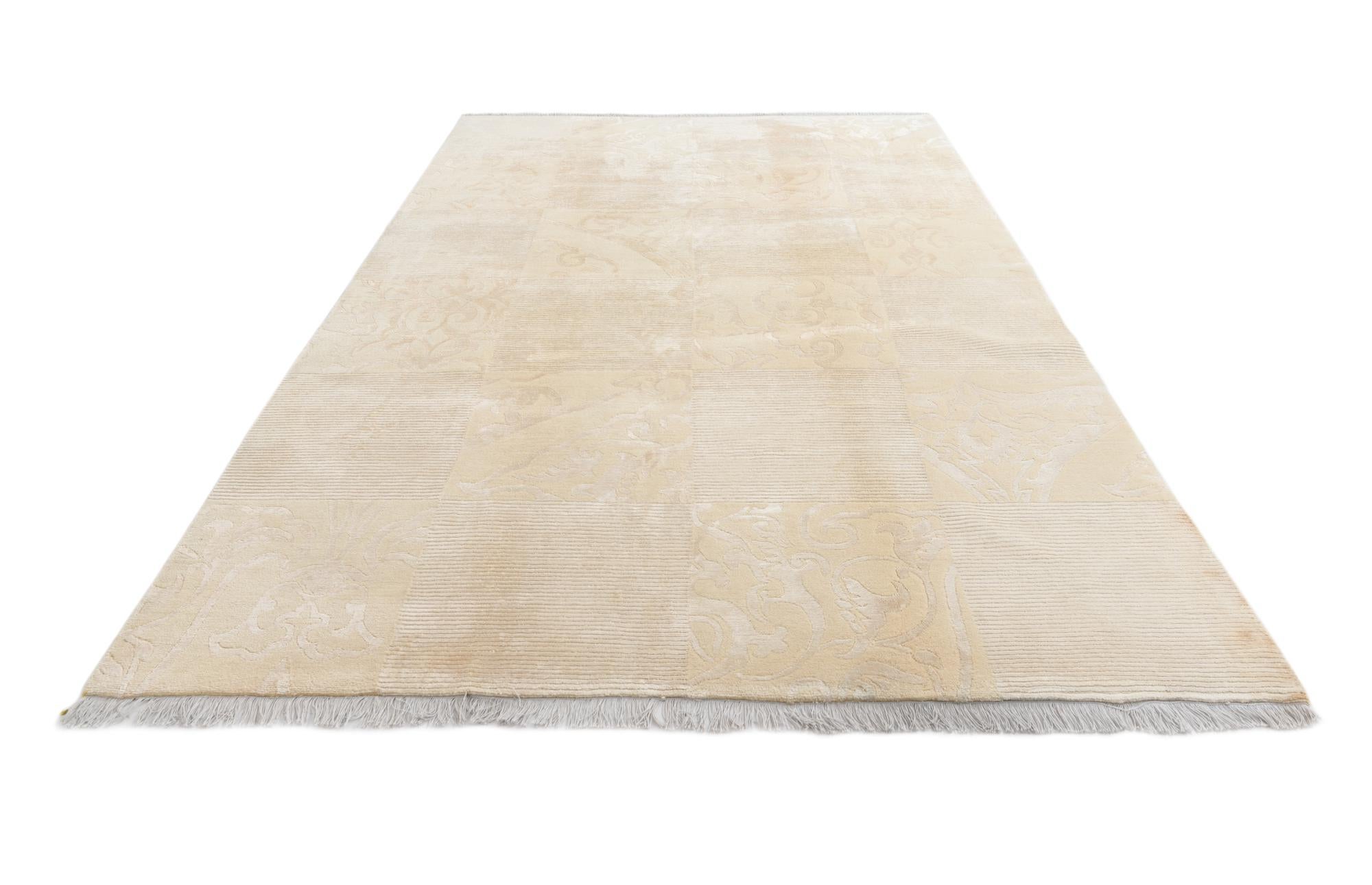 6' 9 x 10' 1 Hand Knotted Darya Wool Rug