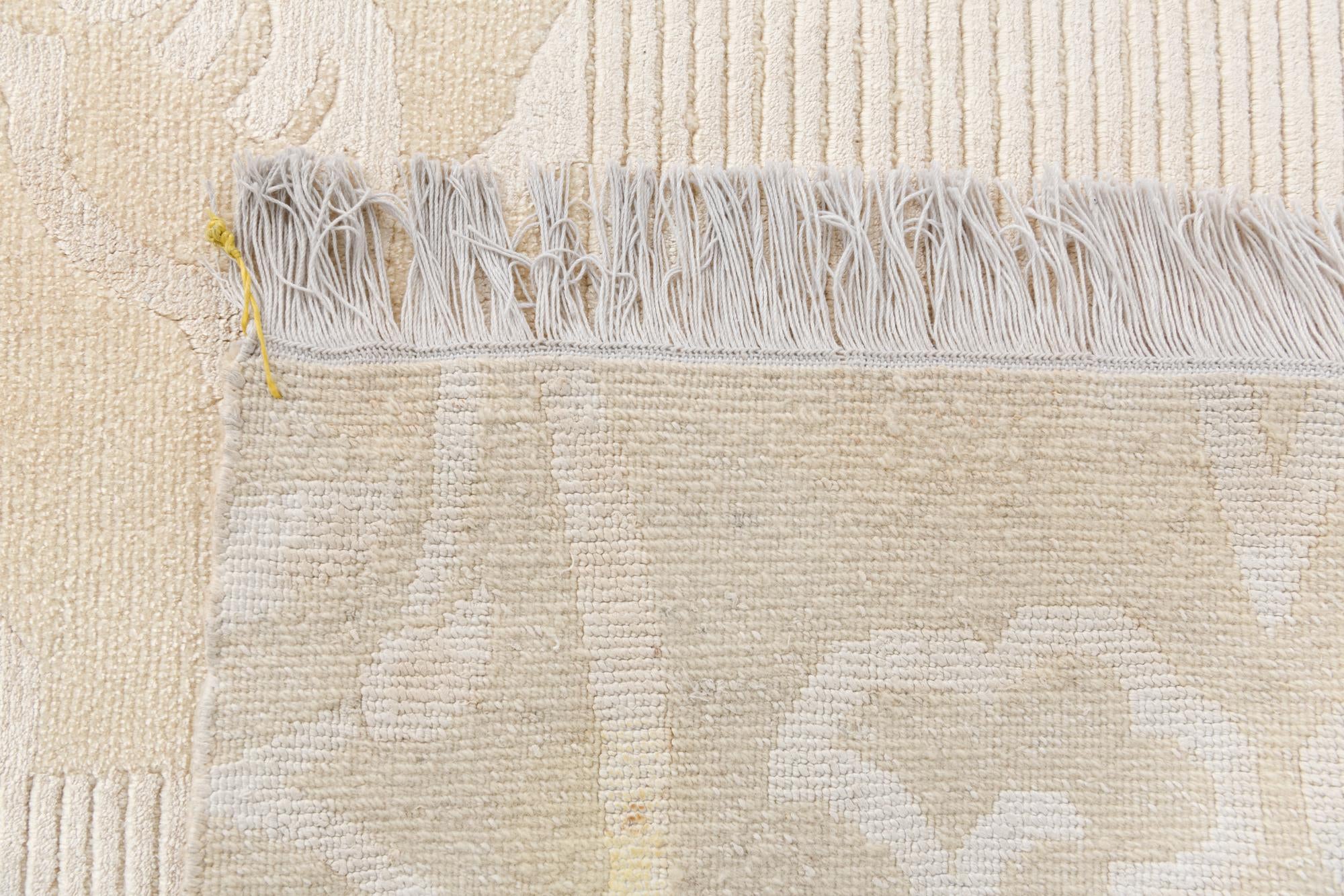 6' 9 x 10' 1 Hand Knotted Darya Wool Rug