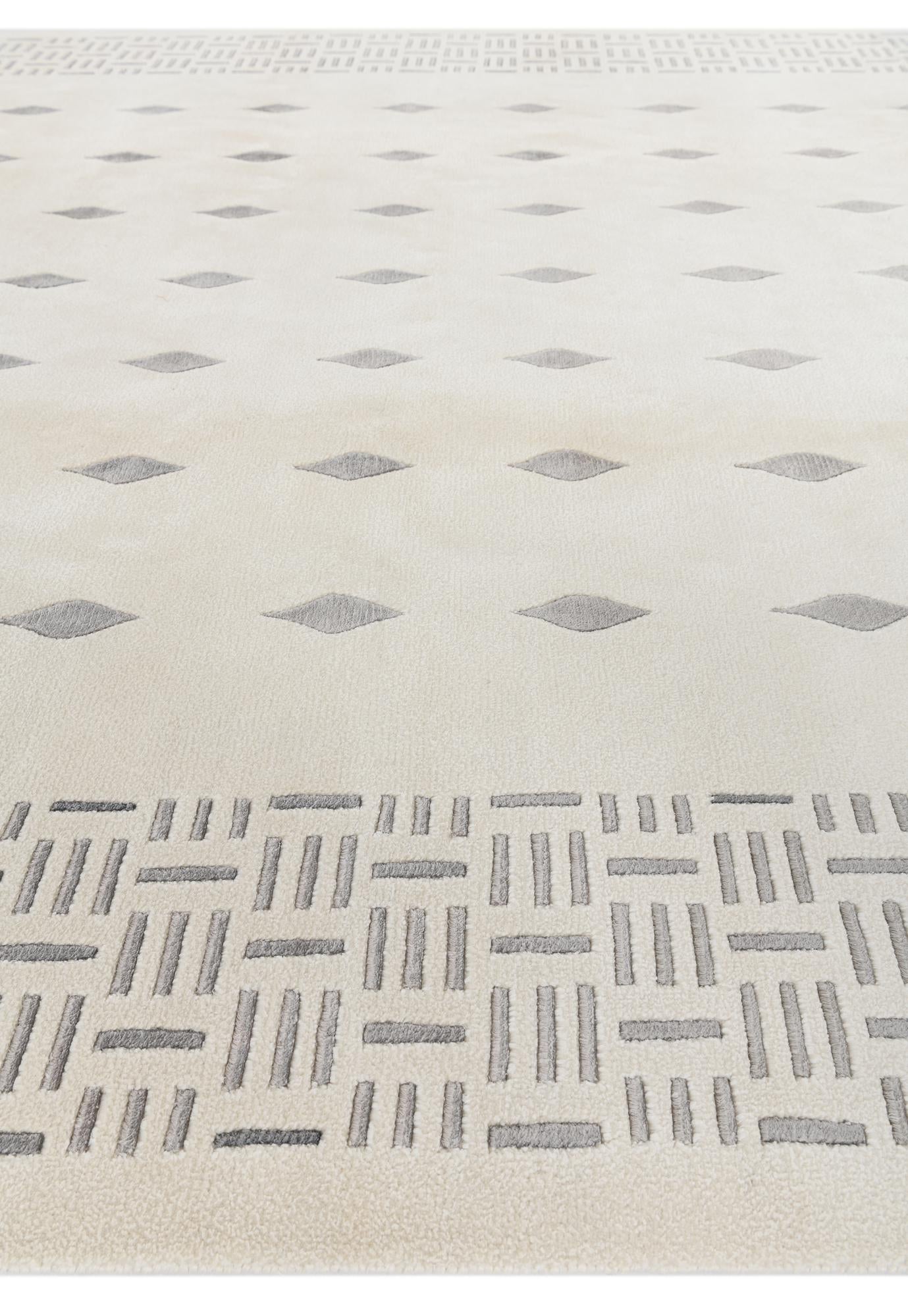 6' 8 x 9' 10 Hand Knotted Darya Wool Rug