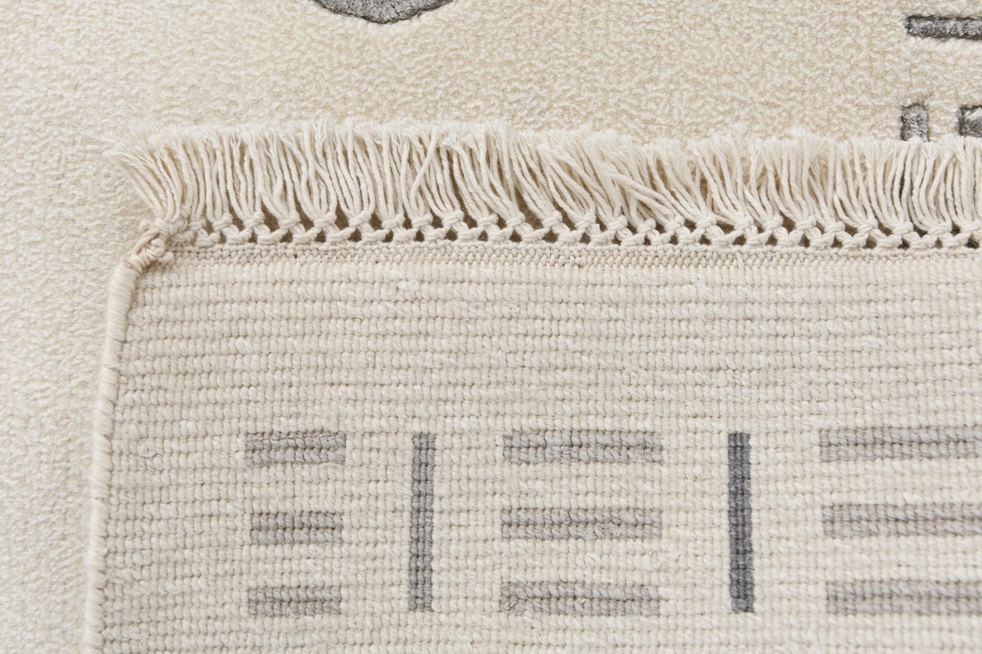 6' 8 x 9' 10 Hand Knotted Darya Wool Rug
