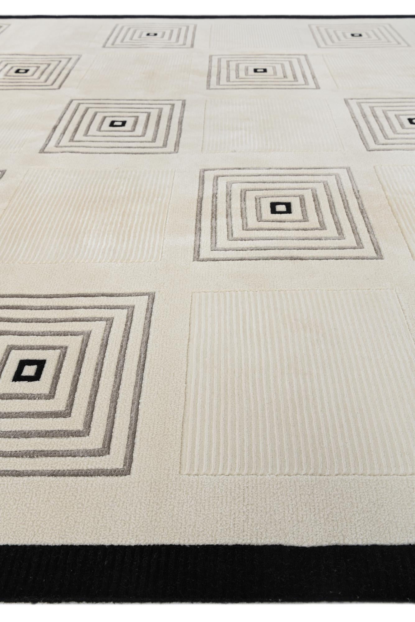 6' 10 x 9' 9 Hand Knotted Darya Wool Rug