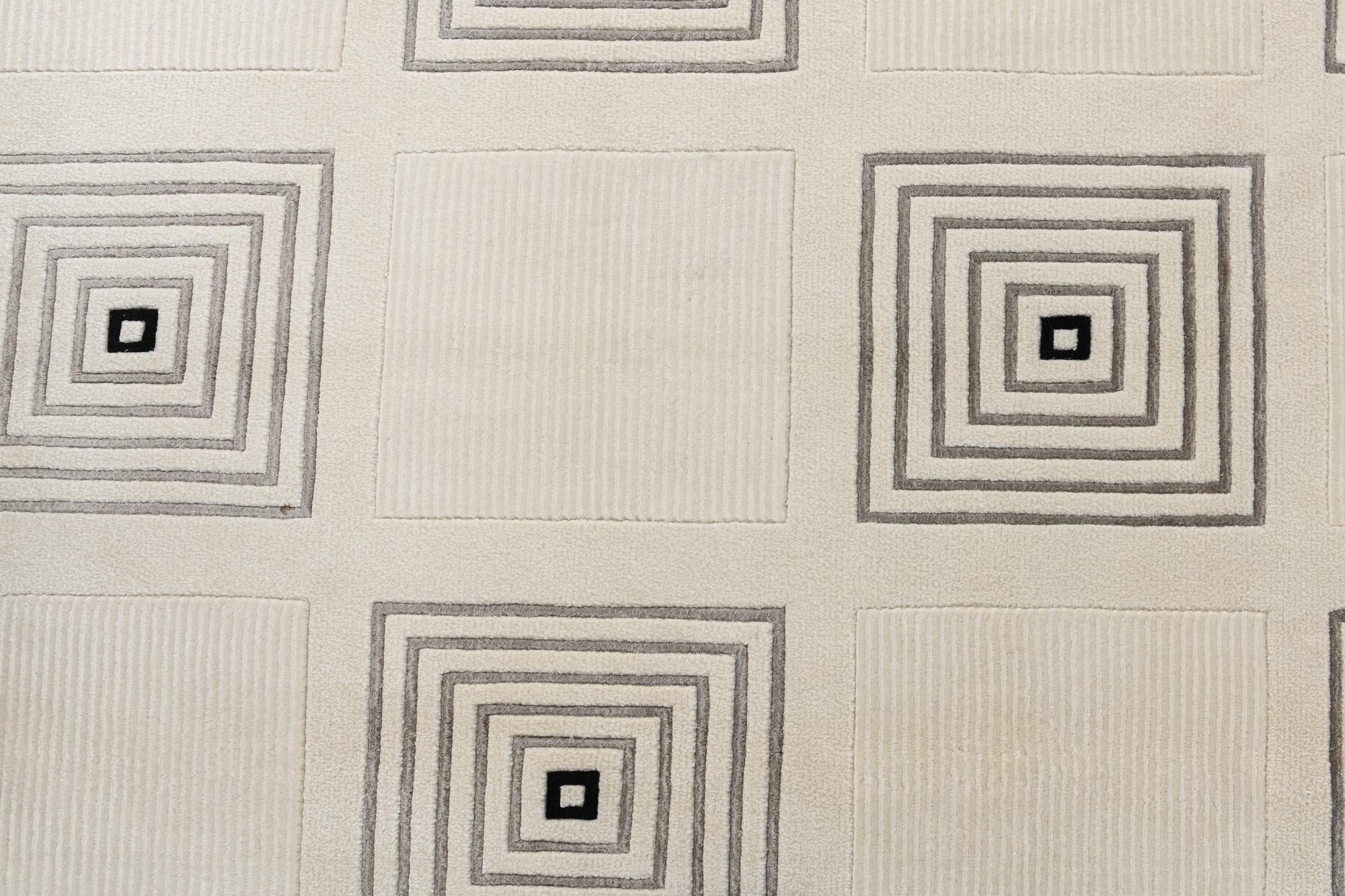 6' 10 x 9' 9 Hand Knotted Darya Wool Rug