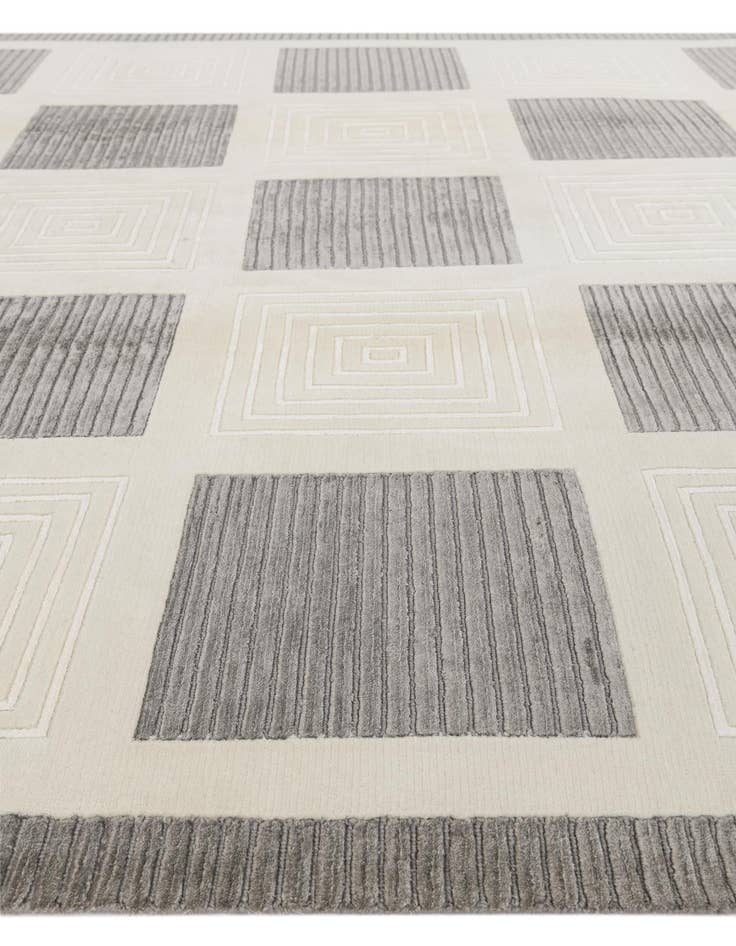 Detail image of 6' 7 x 9' 9  Hand Knotted Darya Wool Rug