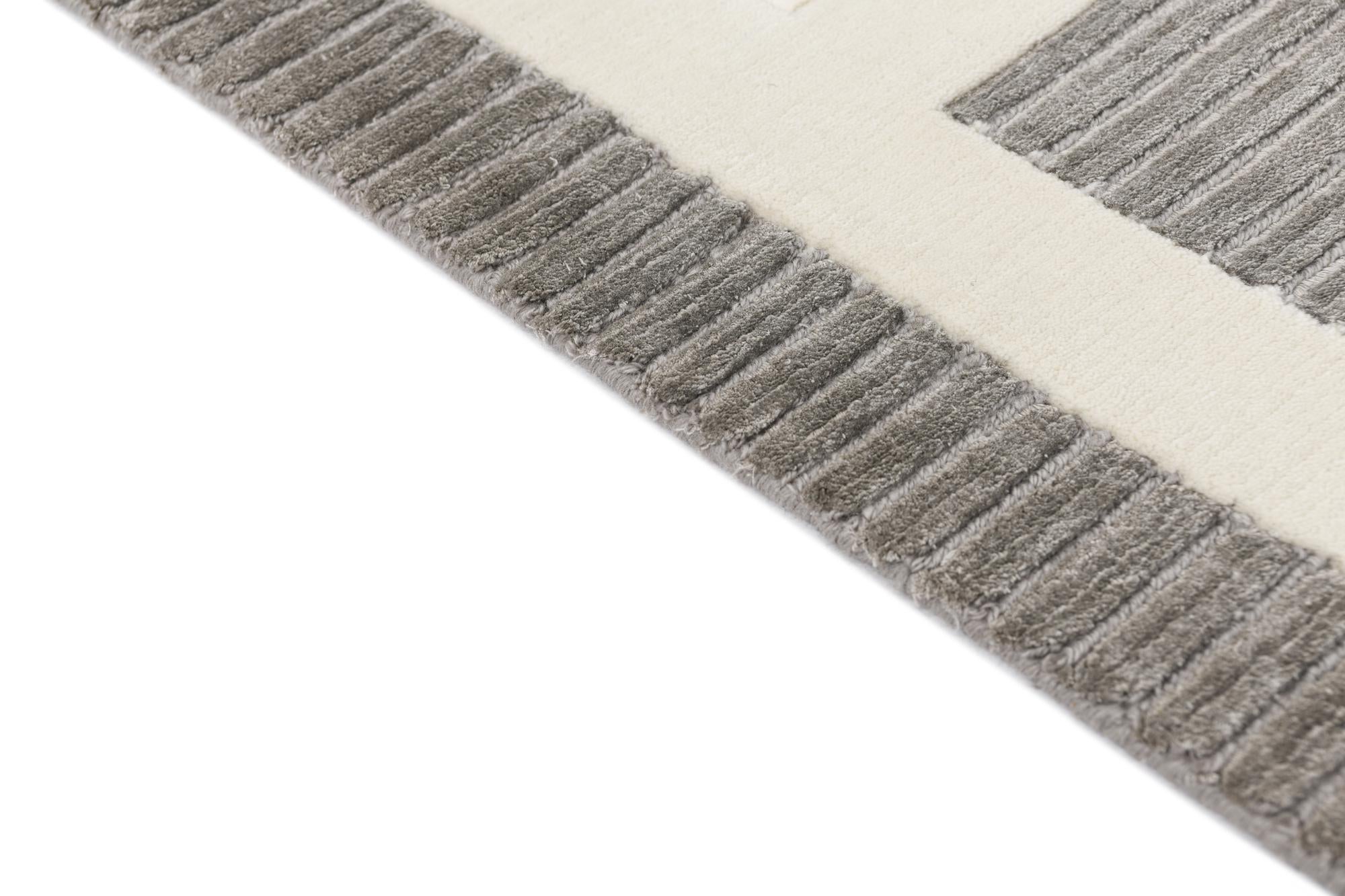 6' 7 x 9' 9 Hand Knotted Darya Wool Rug
