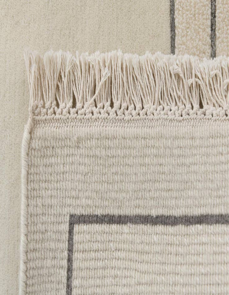 Detail image of 6' 9 x 9' 10  Hand Knotted Darya Wool Rug