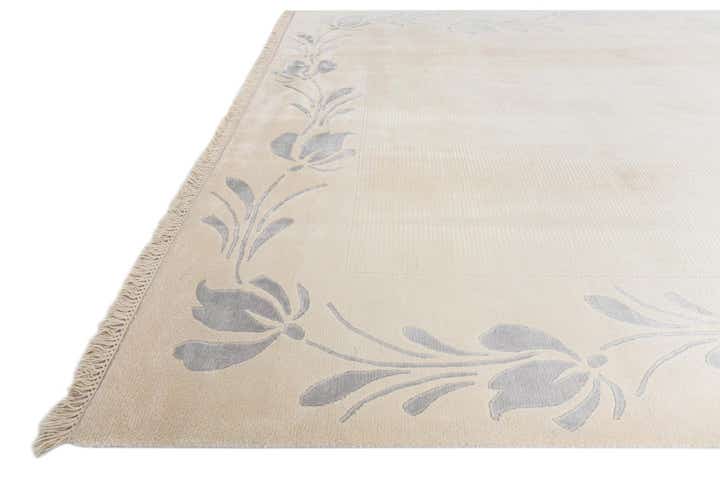 6' 11 x 9' 8 Hand Knotted Darya Wool Rug