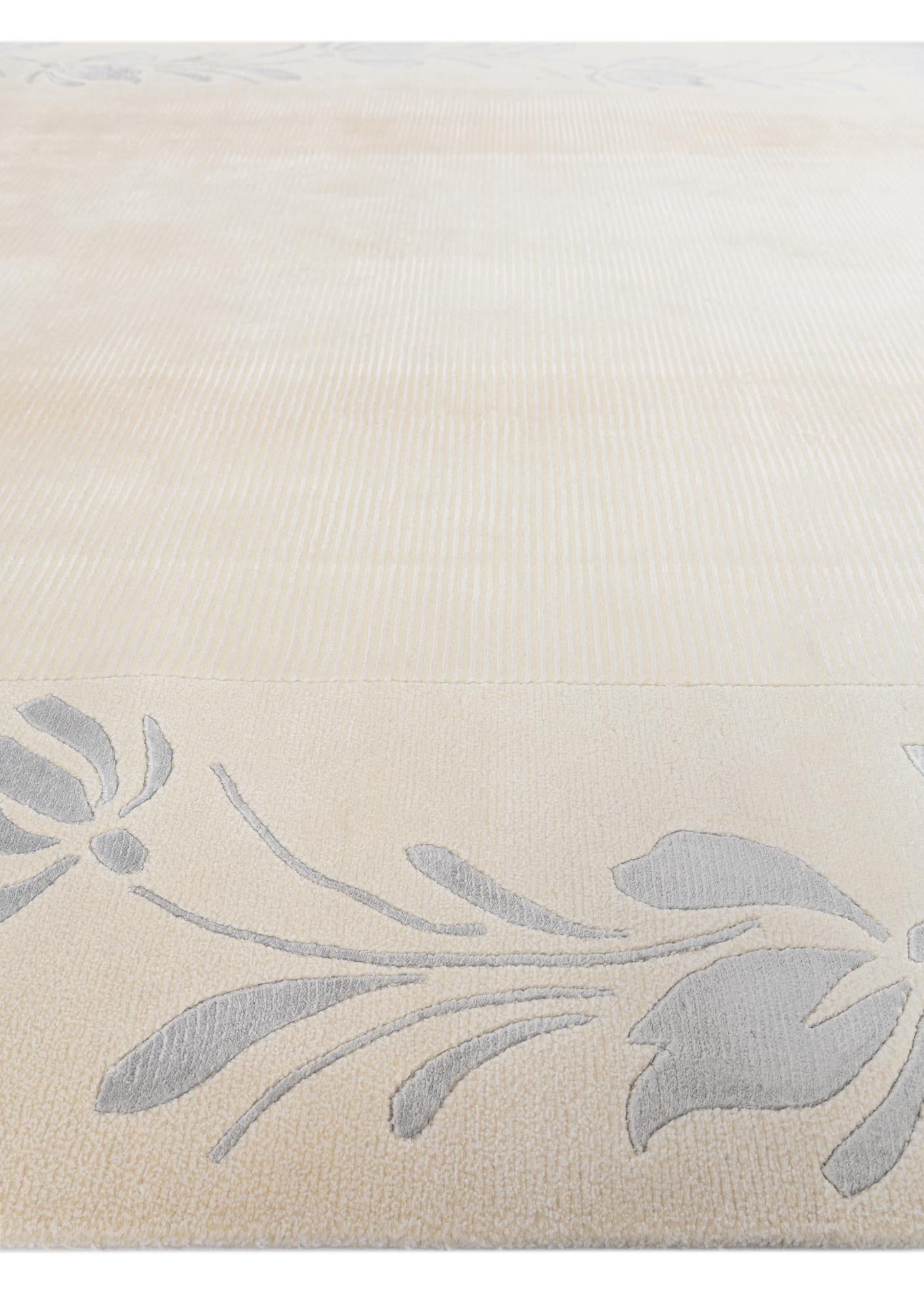 6' 11 x 9' 8 Hand Knotted Darya Wool Rug