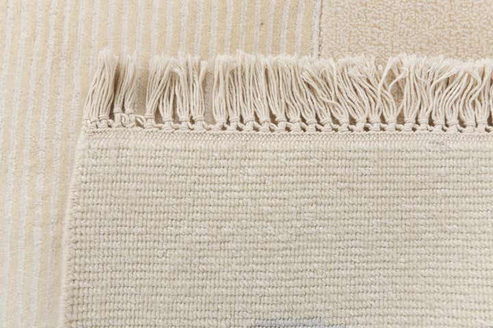 6' 11 x 9' 8 Hand Knotted Darya Wool Rug