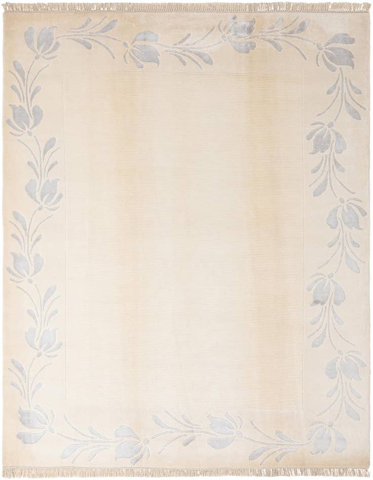 Detail image of 6' 11 x 9' 8 Hand Knotted Darya Wool Rug