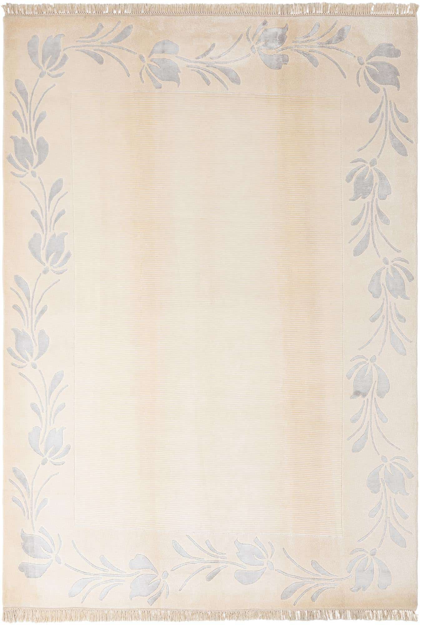 6' 11 x 9' 8 Hand Knotted Darya Wool Rug