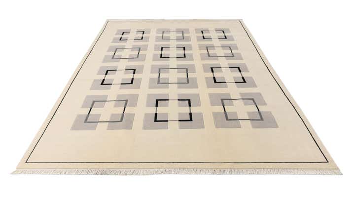 6' 9 x 9' 5 Hand Knotted Darya Wool Rug