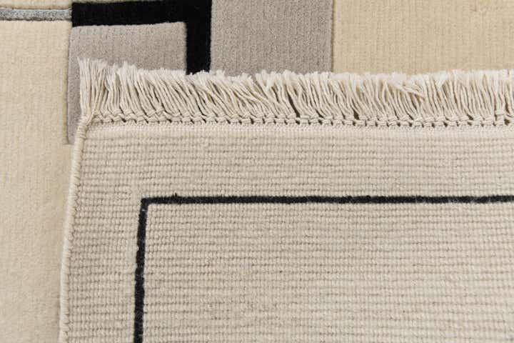 6' 9 x 9' 5 Hand Knotted Darya Wool Rug