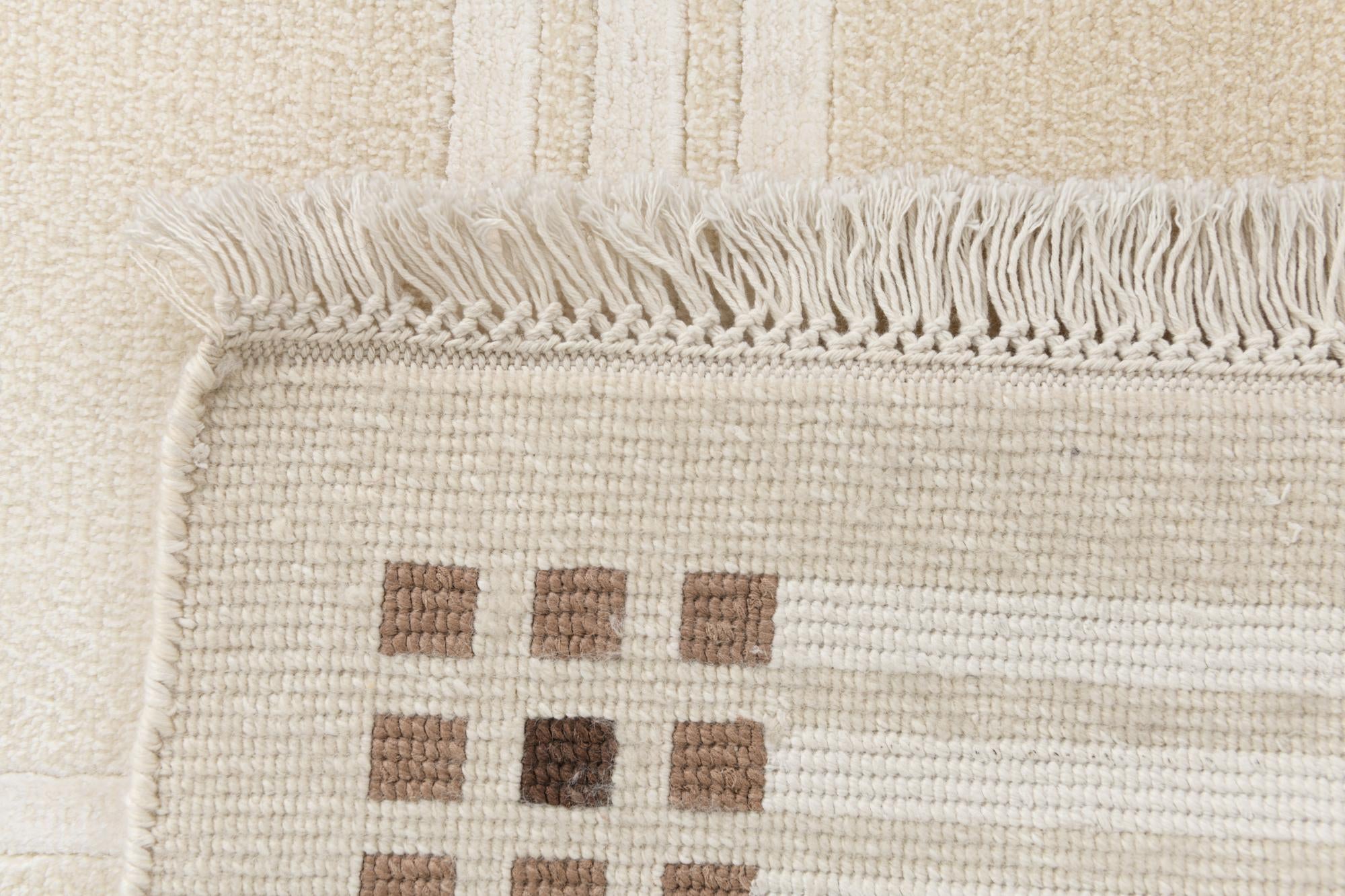 6' 7 x 9' 11 Hand Knotted Darya Wool Rug