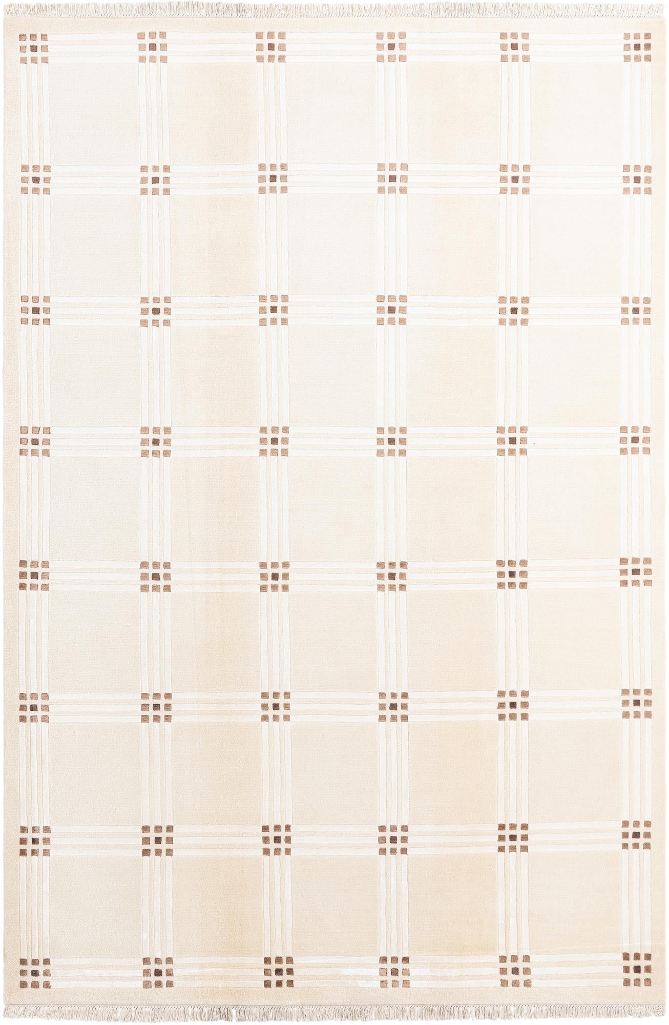 6' 7 x 9' 11 Hand Knotted Darya Wool Rug