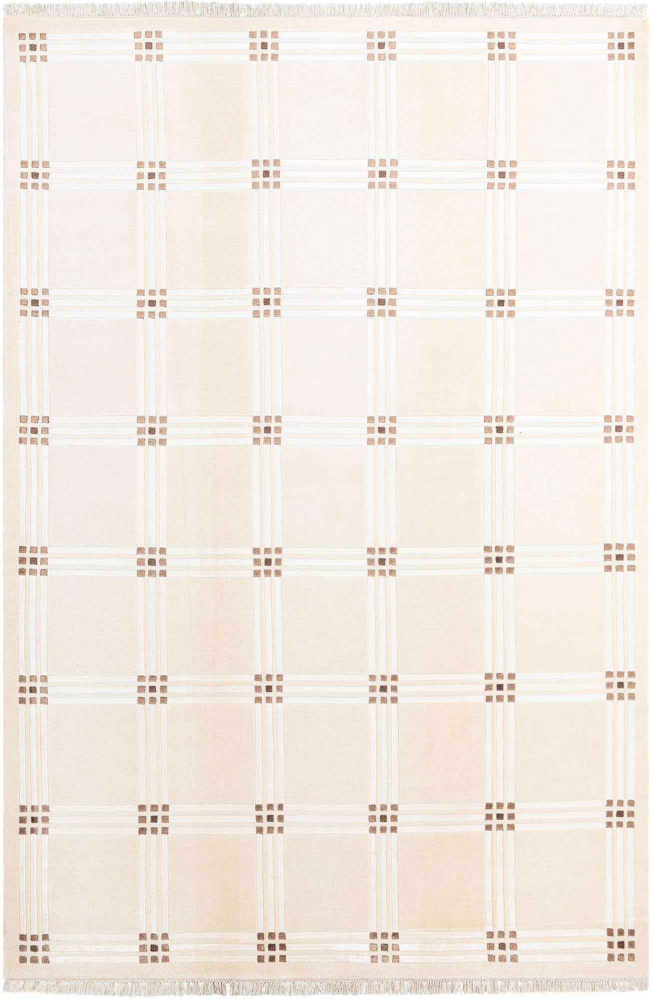 6' 7 x 9' 11 Hand Knotted Darya Wool Rug