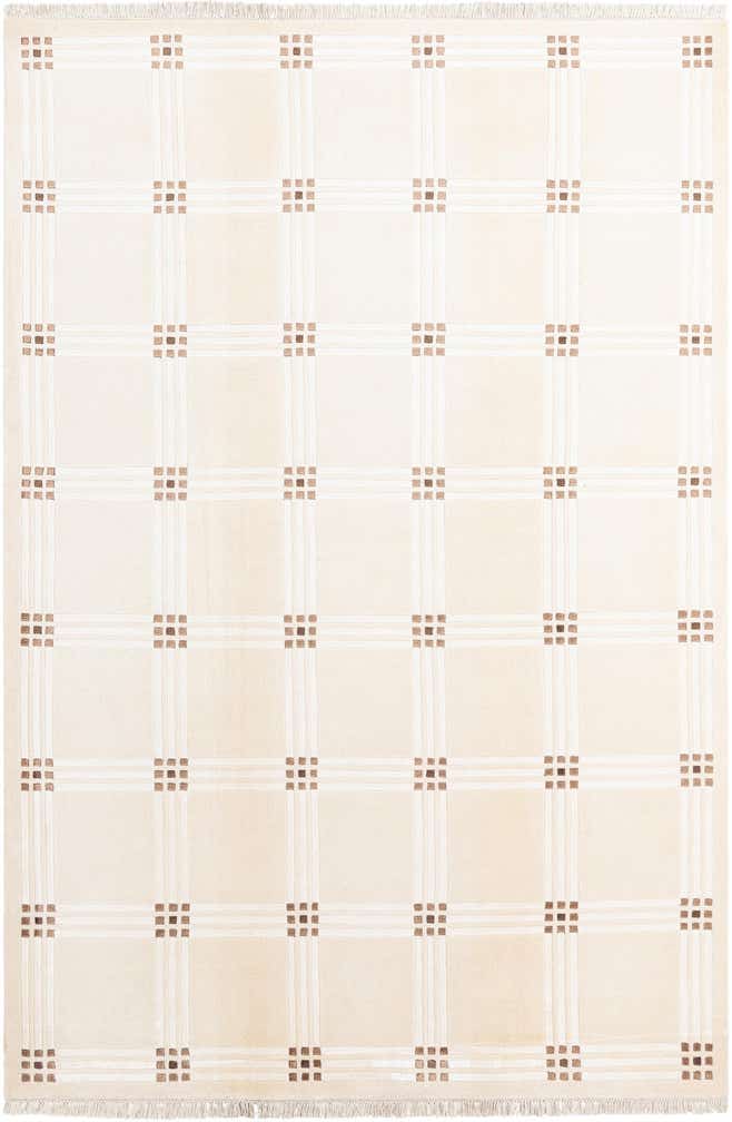 6' 7 x 9' 11 Hand Knotted Darya Wool Rug