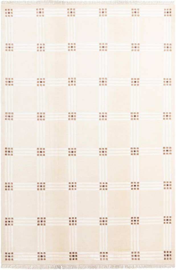 Detail image of 6' 7 x 9' 11 Hand Knotted Darya Wool Rug