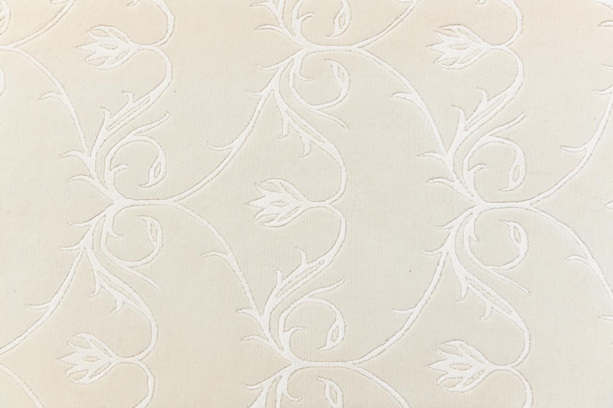 6' 5 x 9' 9 Hand Knotted Darya Wool Rug