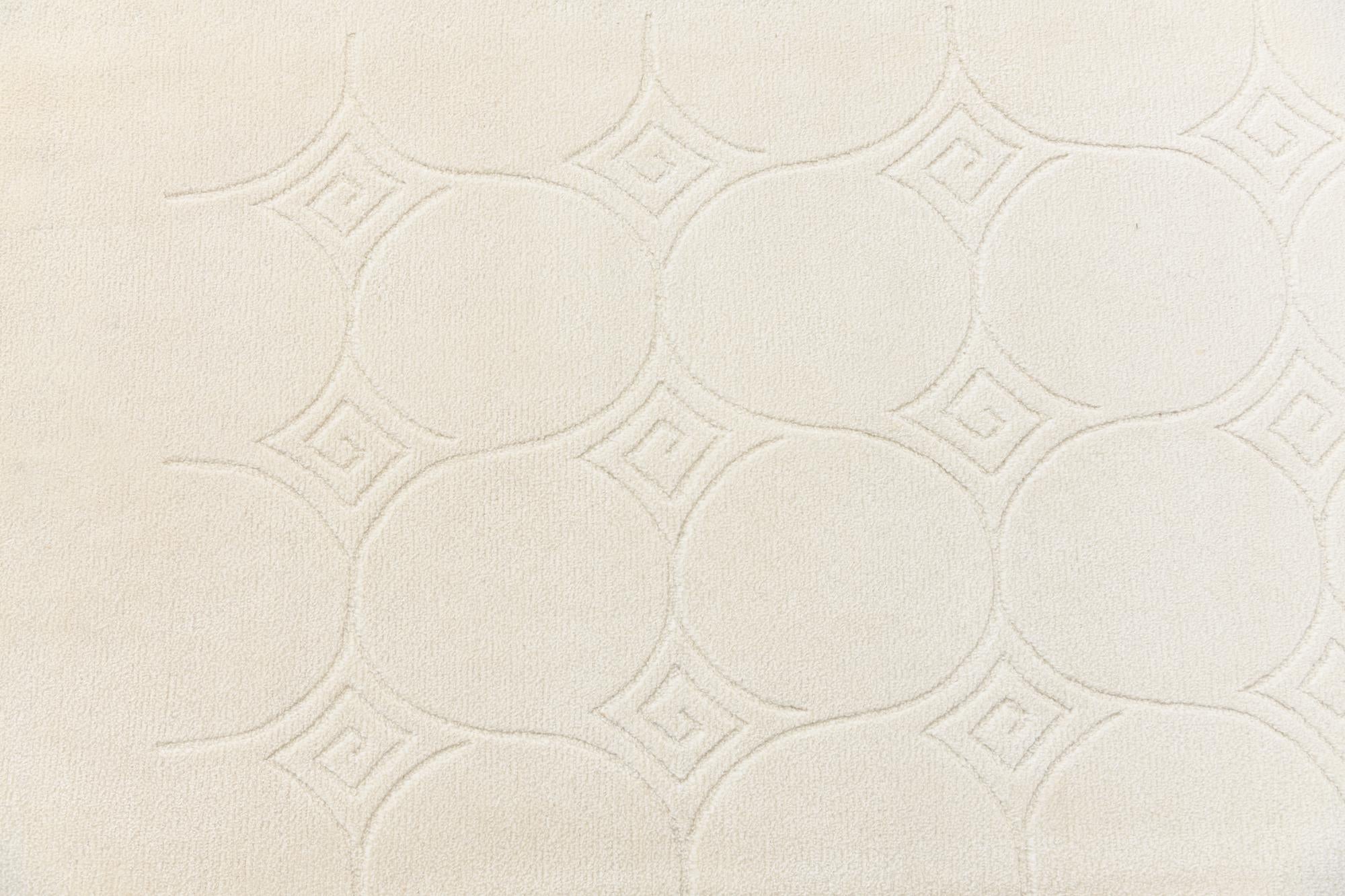 6' 11 x 9' 9 Hand Knotted Darya Wool Rug