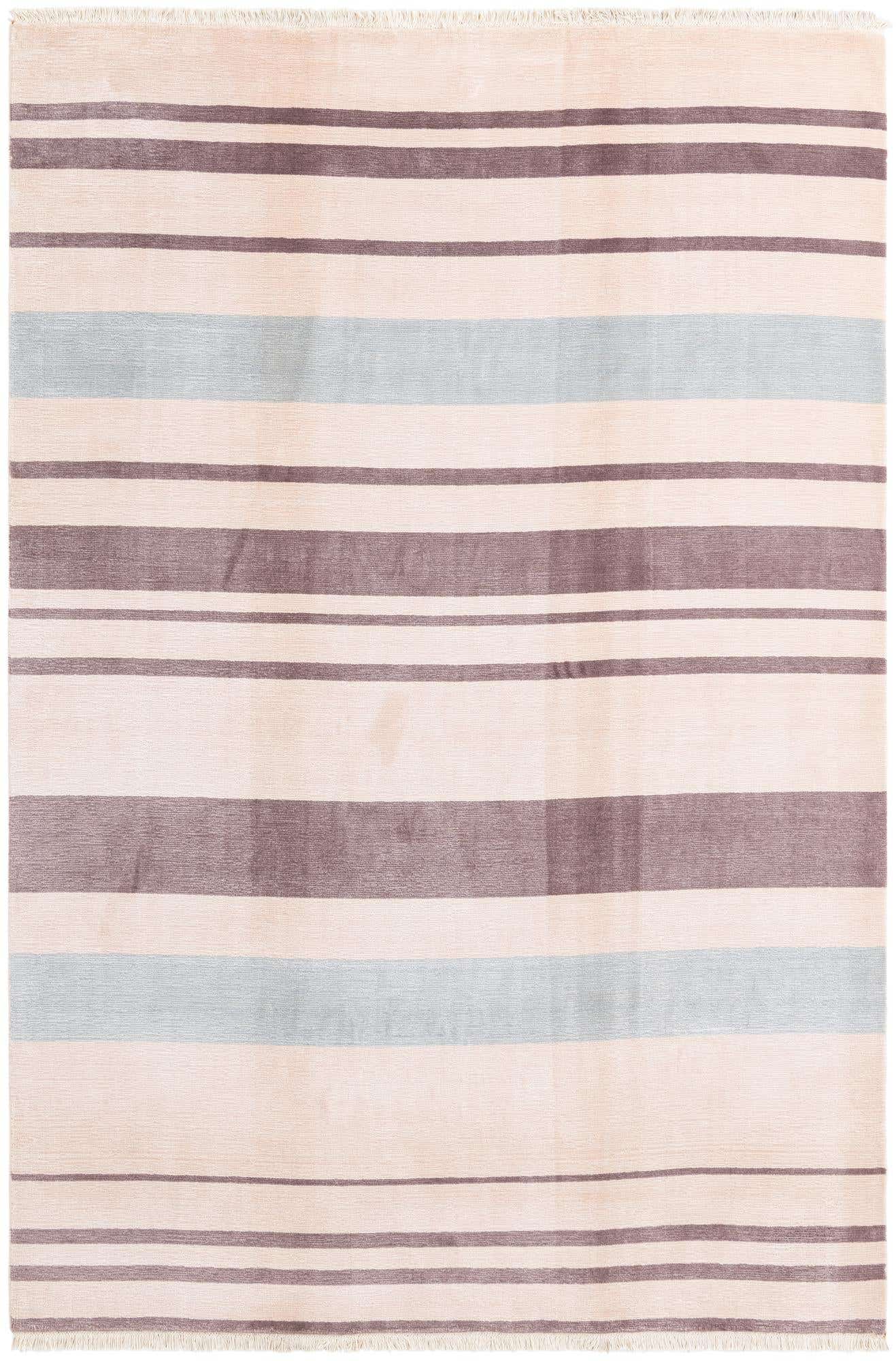 6' 5 x 9' 8 Hand Knotted Darya Wool Rug