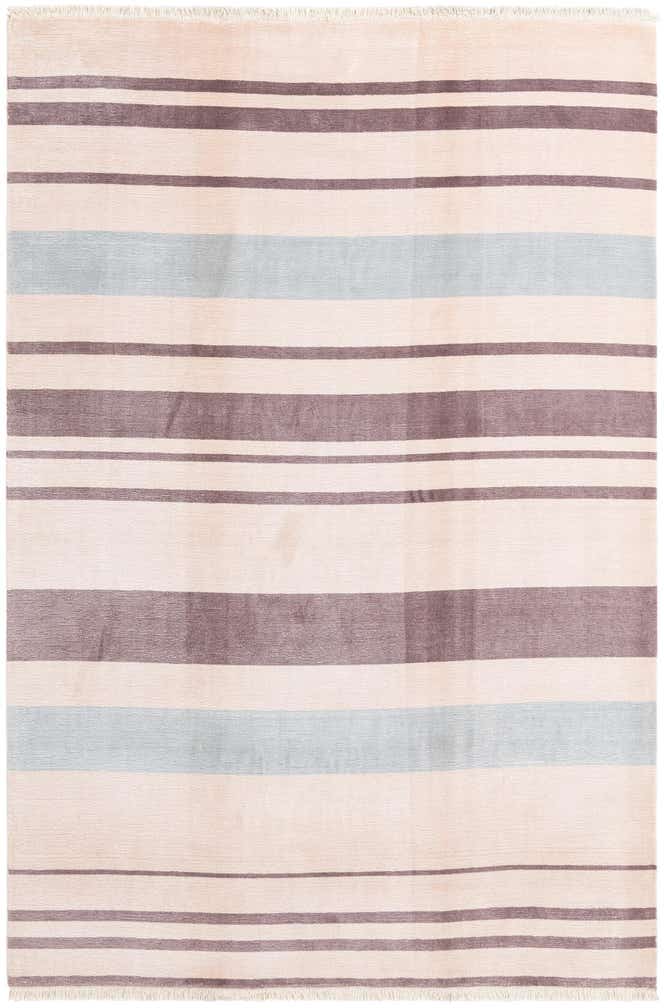 6' 5 x 9' 8 Hand Knotted Darya Wool Rug