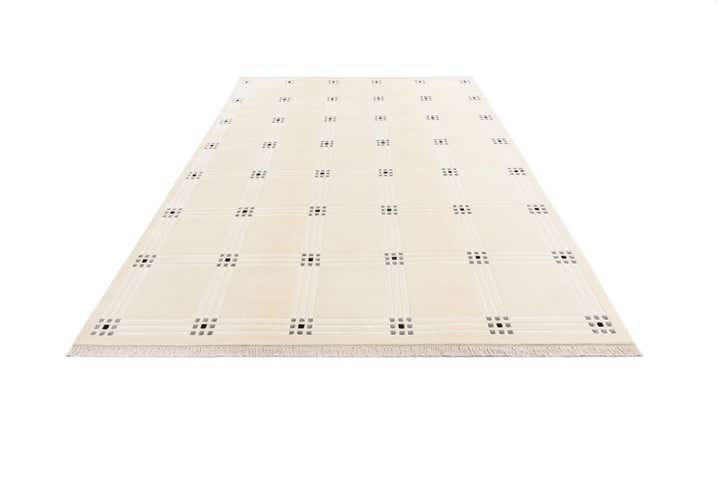 6' 7 x 9' 9 Hand Knotted Darya Wool Rug