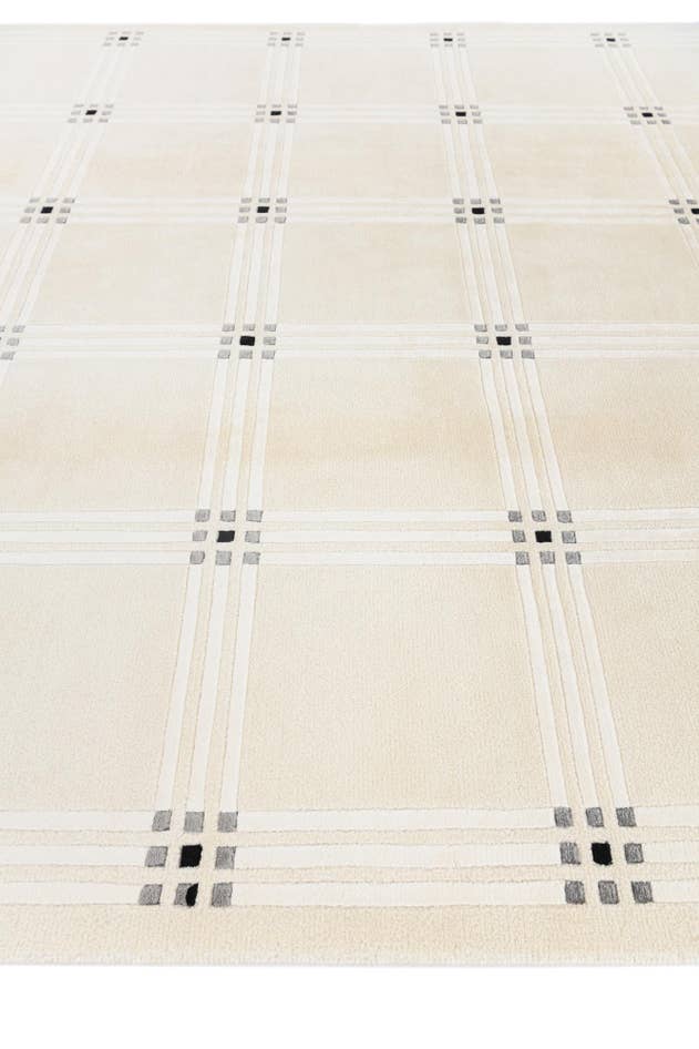 Detail image of 6' 7 x 9' 9 Hand Knotted Darya Wool Rug