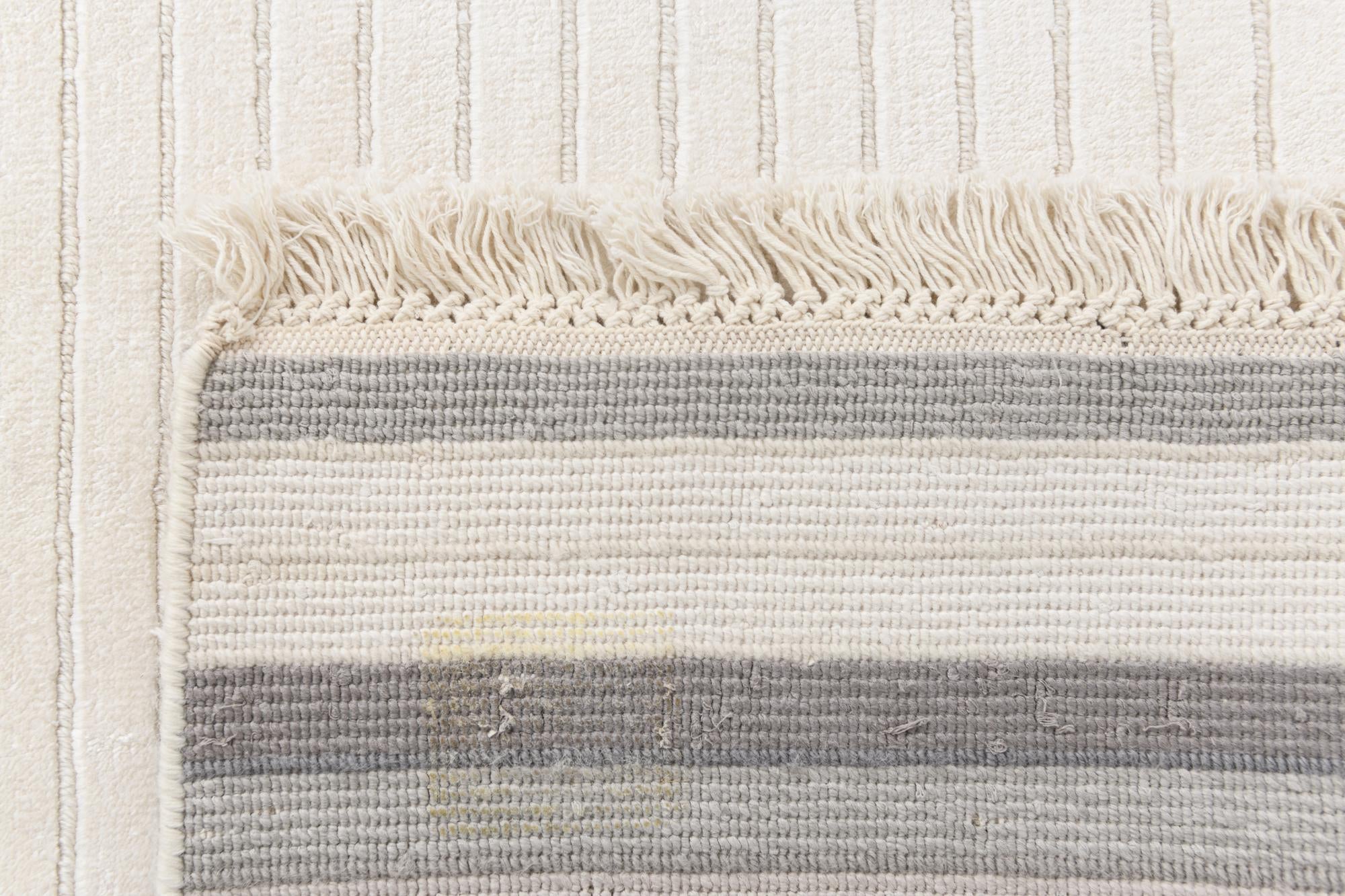 6' 6 x 9' 9 Hand Knotted Darya Wool Rug