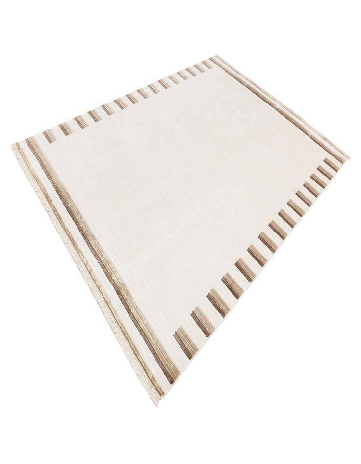 Detail image of 6' 7 x 9' 7  Hand Knotted Darya Wool Rug