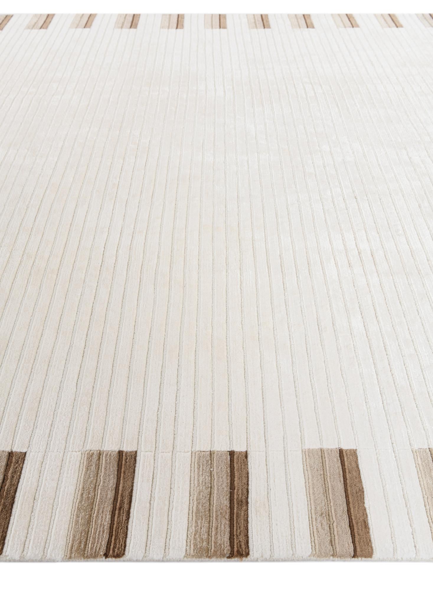 6' 7 x 9' 7 Hand Knotted Darya Wool Rug