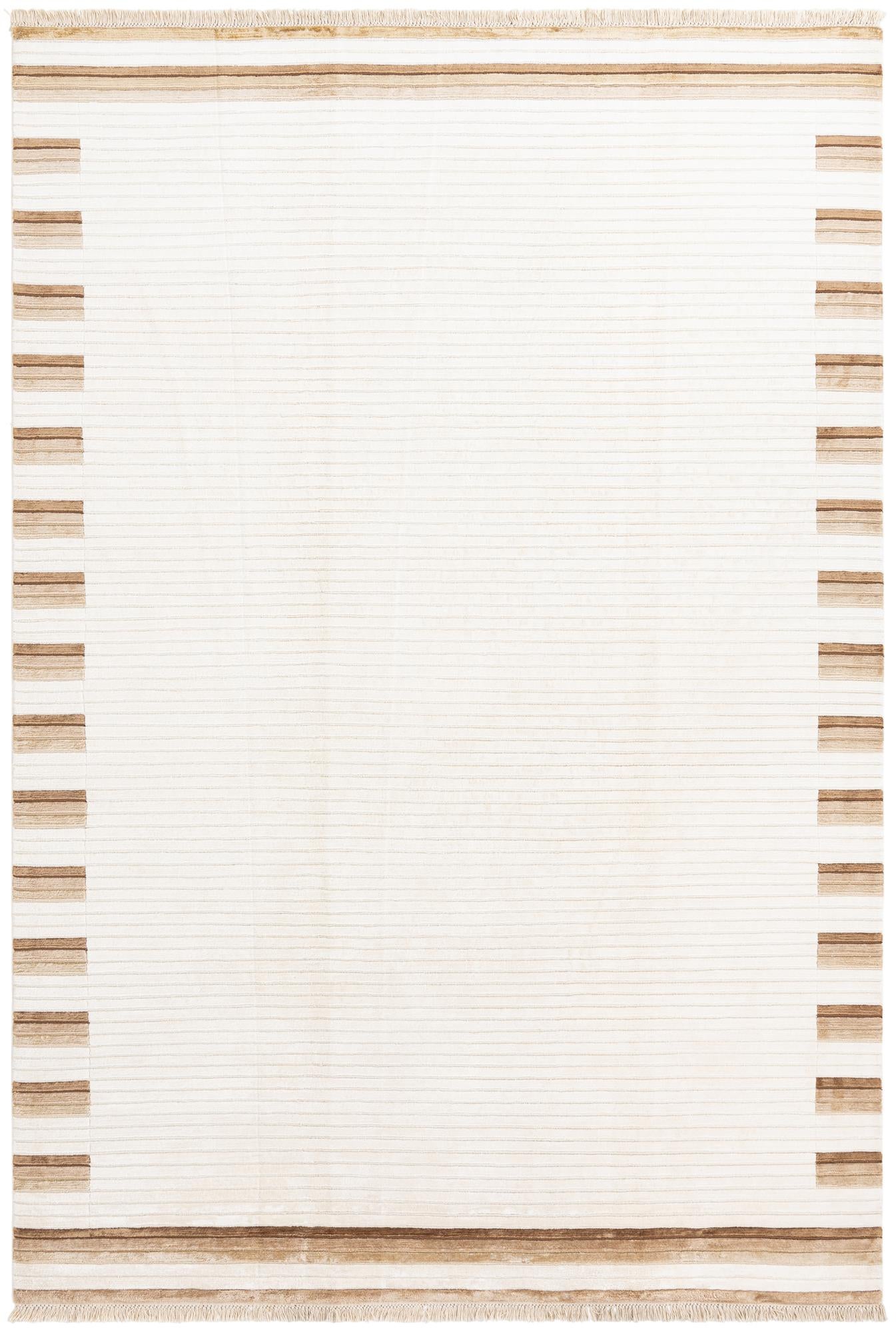 6' 7 x 9' 7 Hand Knotted Darya Wool Rug
