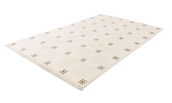 6' 7 x 9' 11 Hand Knotted Darya Wool Rug