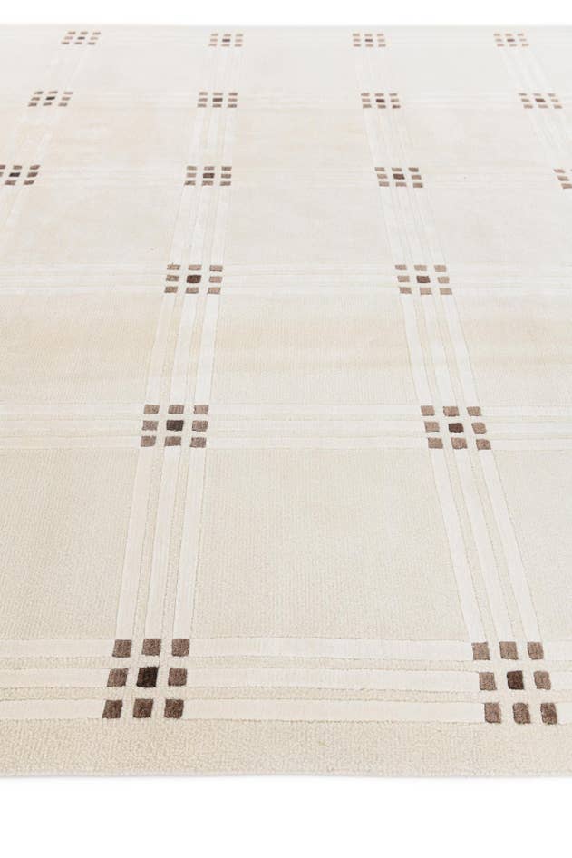 Detail image of 6' 7 x 9' 11 Hand Knotted Darya Wool Rug