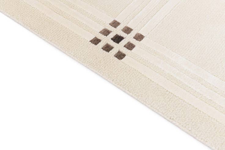 Detail image of 6' 7 x 9' 11 Hand Knotted Darya Wool Rug