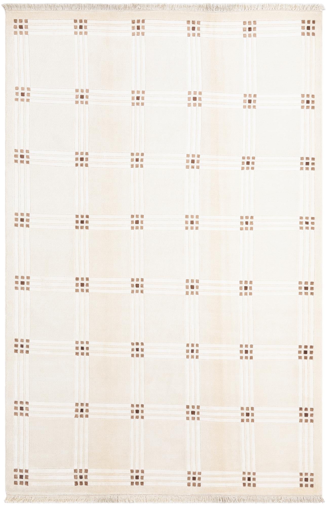 6' 7 x 9' 11 Hand Knotted Darya Wool Rug