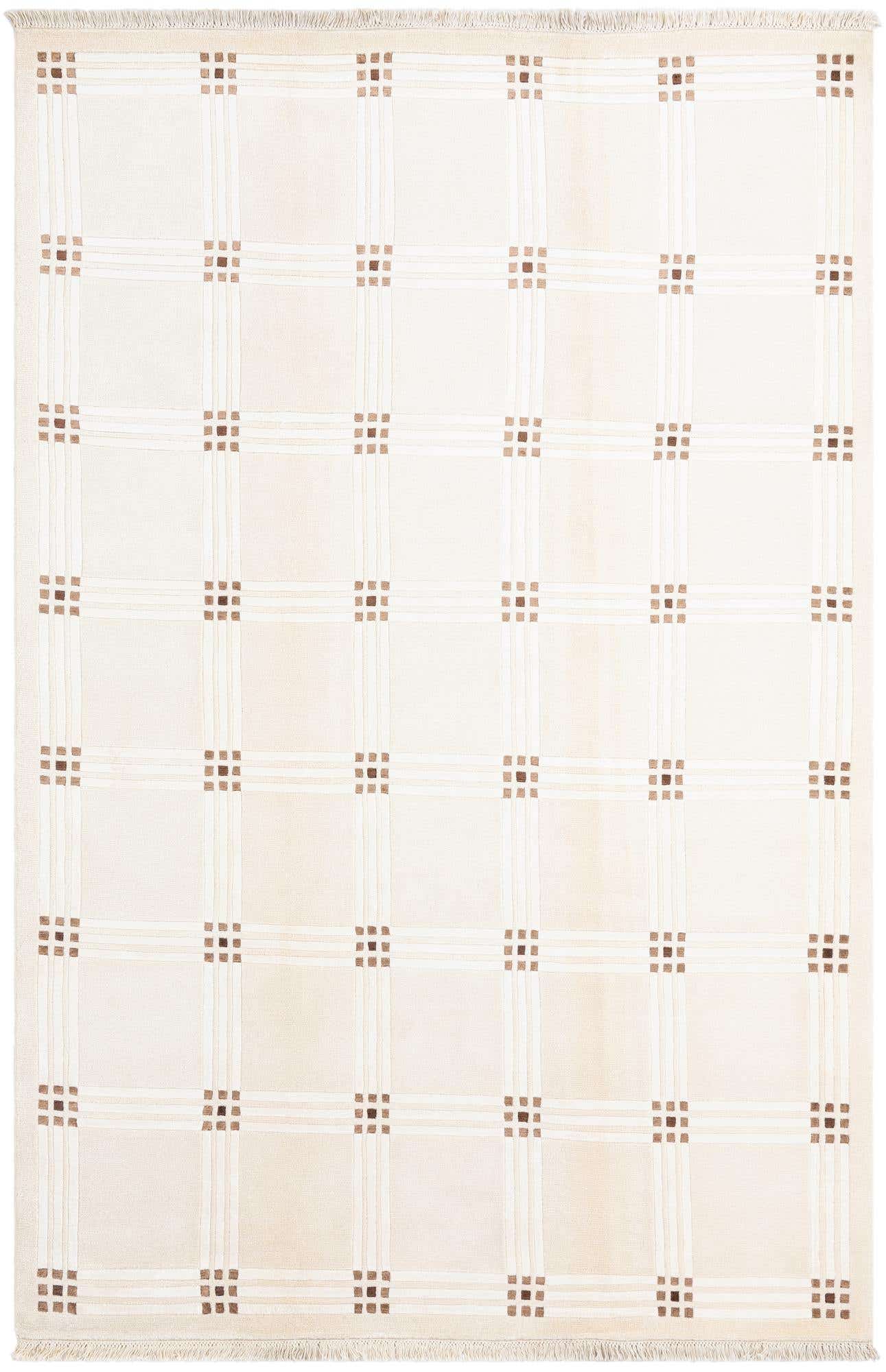 6' 7 x 9' 11 Hand Knotted Darya Wool Rug