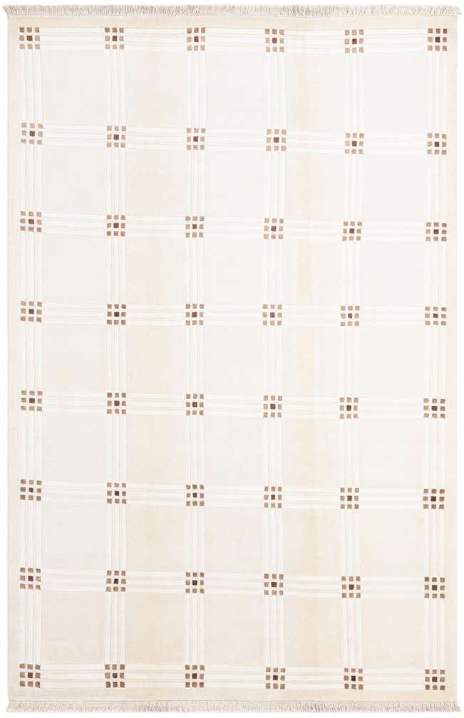 6' 7 x 9' 11 Hand Knotted Darya Wool Rug