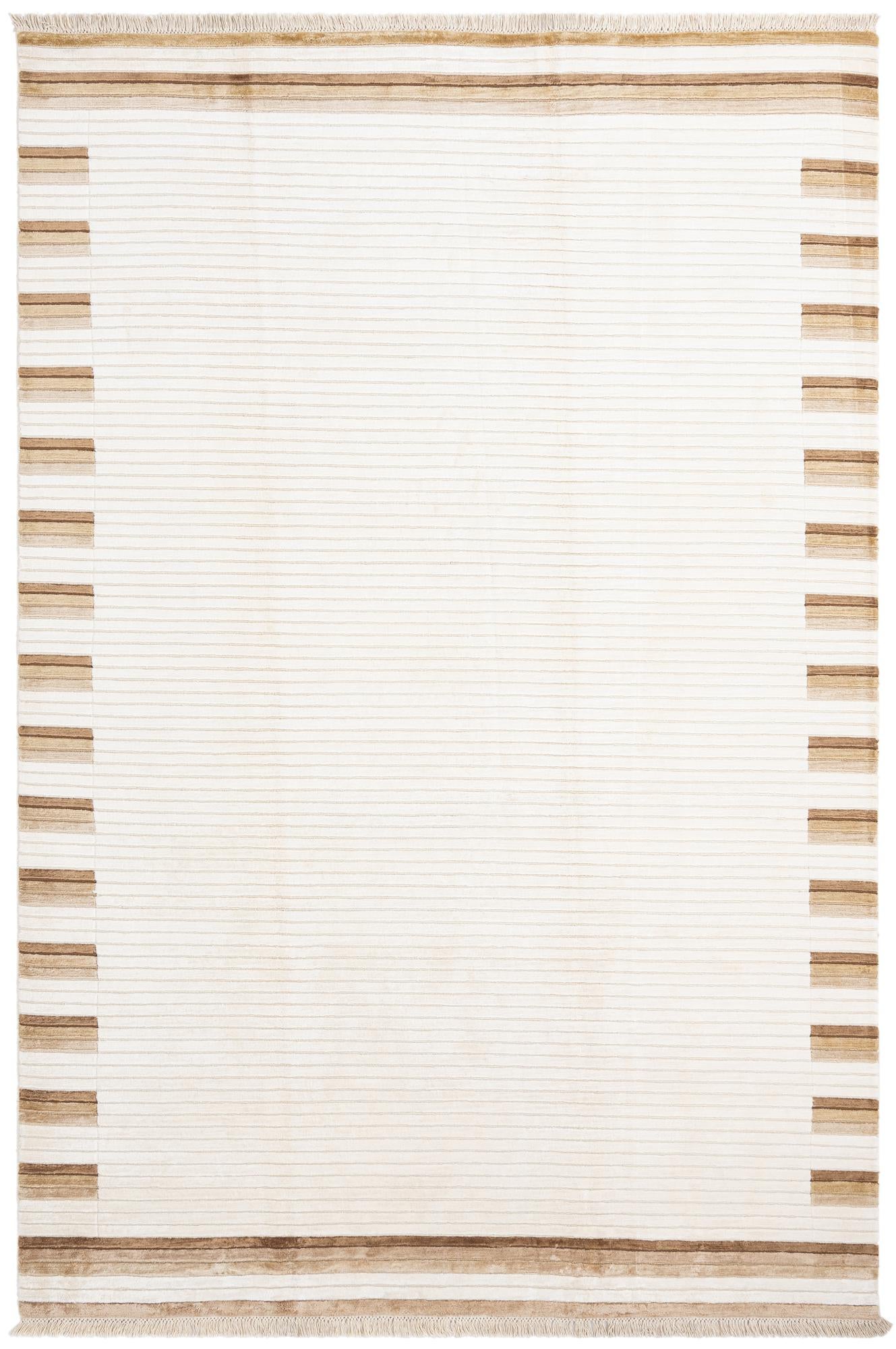 6' 6 x 9' 9 Hand Knotted Darya Wool Rug