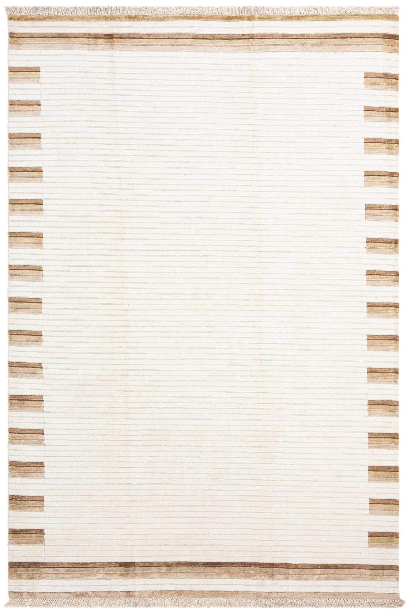 6' 6 x 9' 9 Hand Knotted Darya Wool Rug