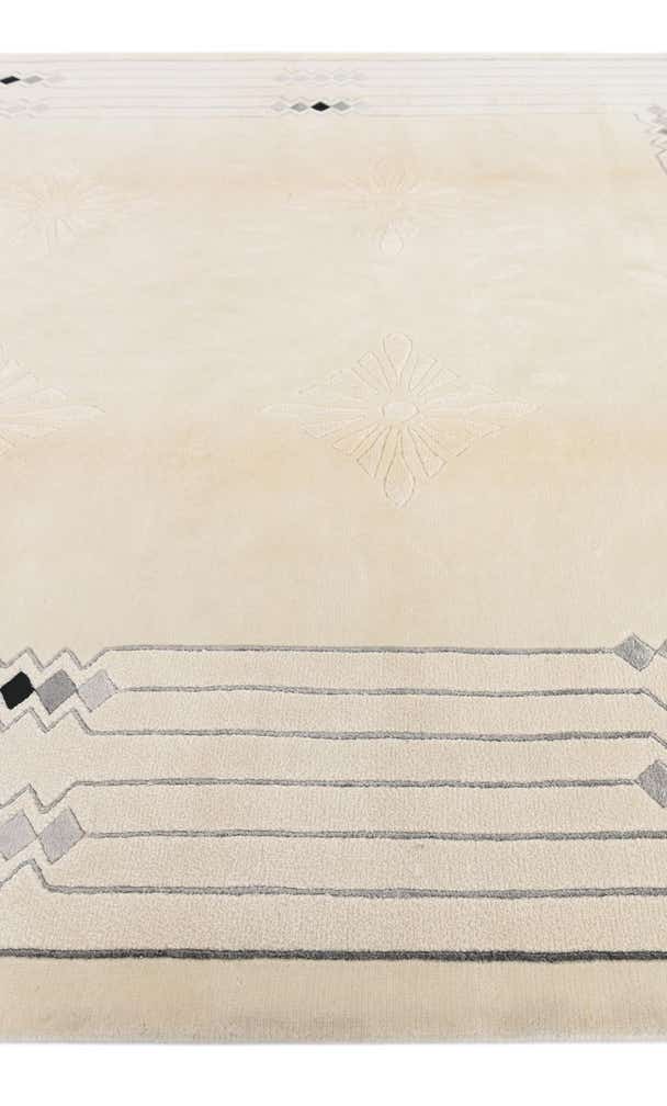 6' 8 x 10' Hand Knotted Darya Wool Rug