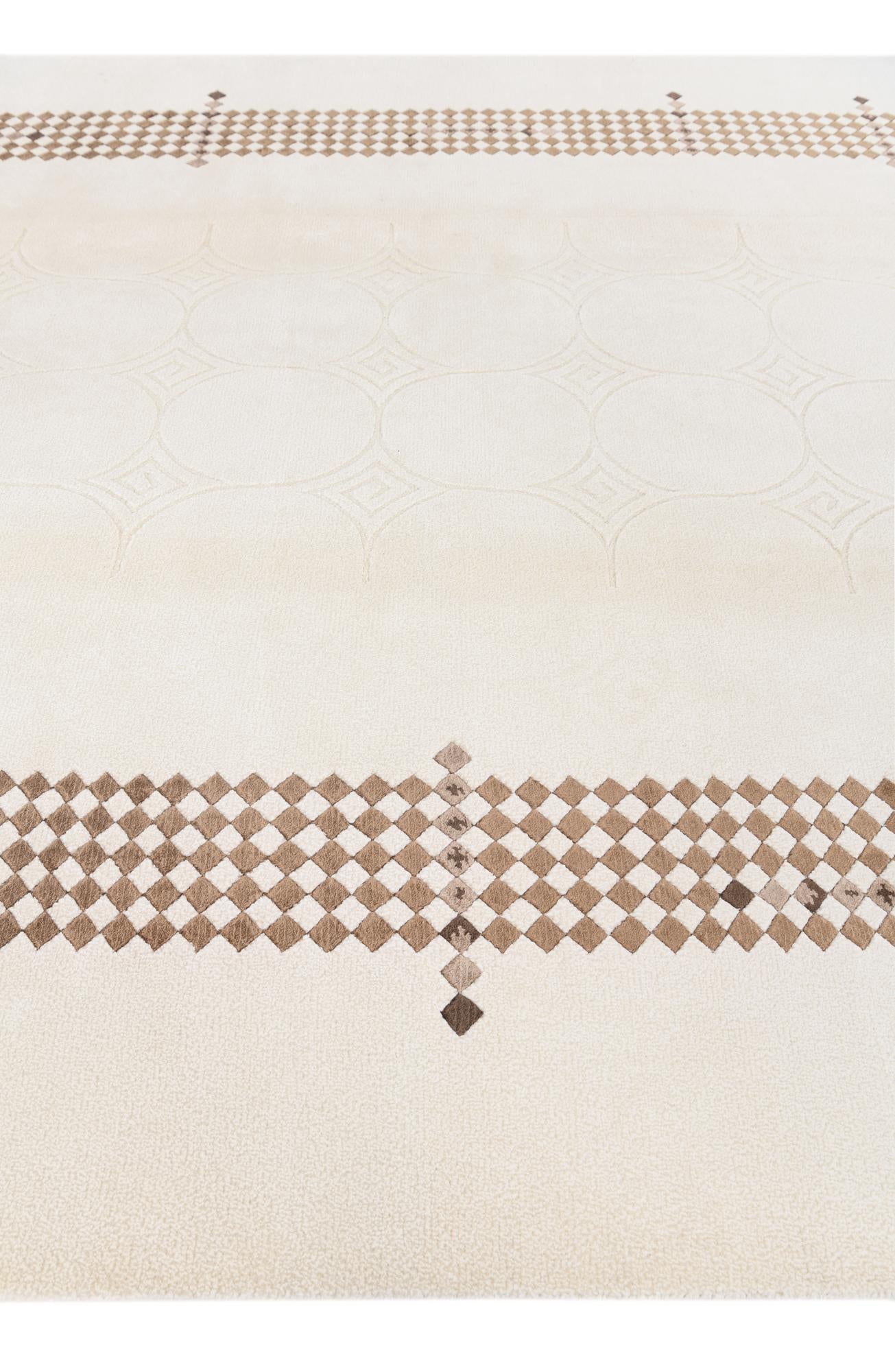 6' 10 x 10' 2 Hand Knotted Darya Wool Rug