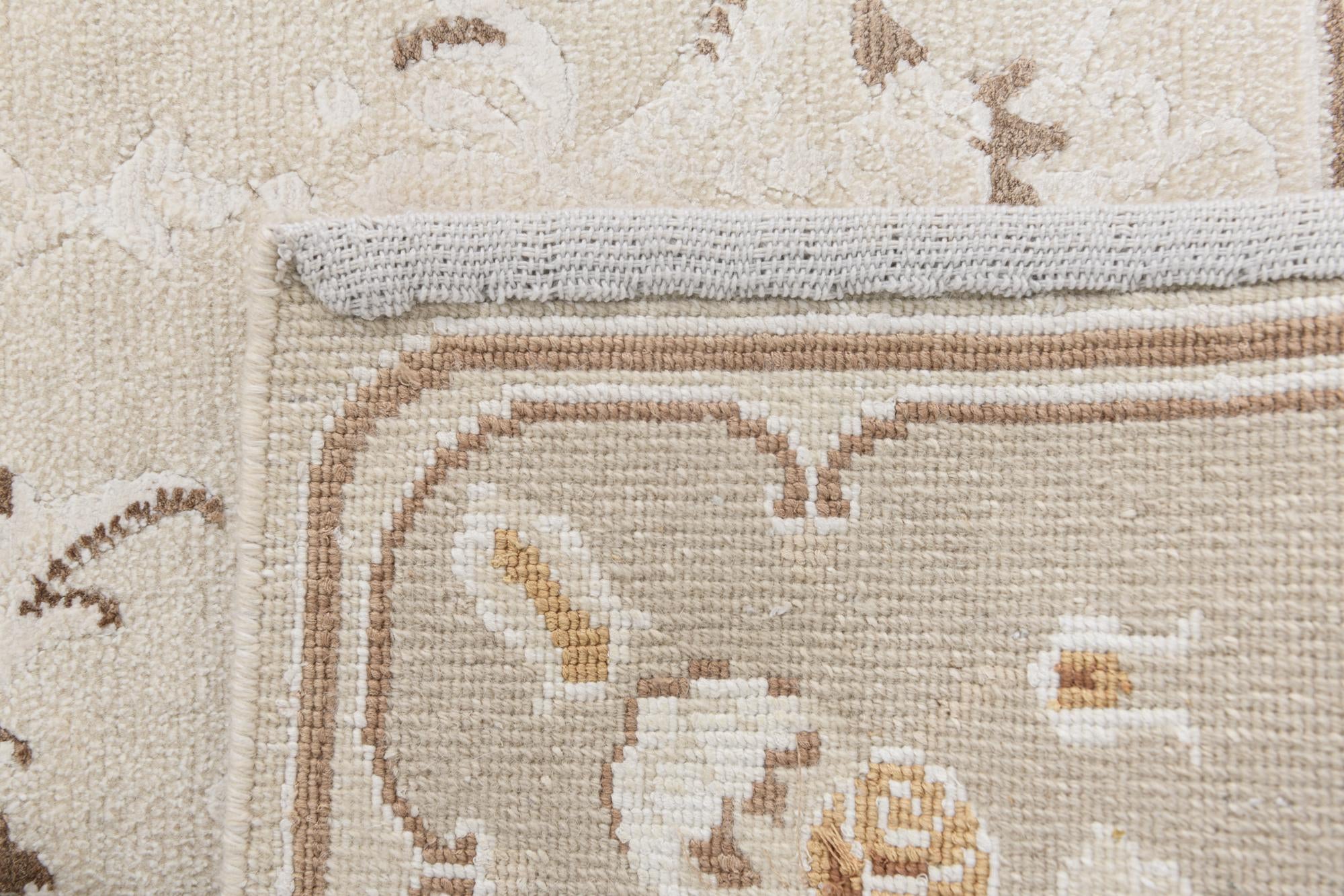 2' 11 x 5' 1 Hand Knotted Darya Wool Rug